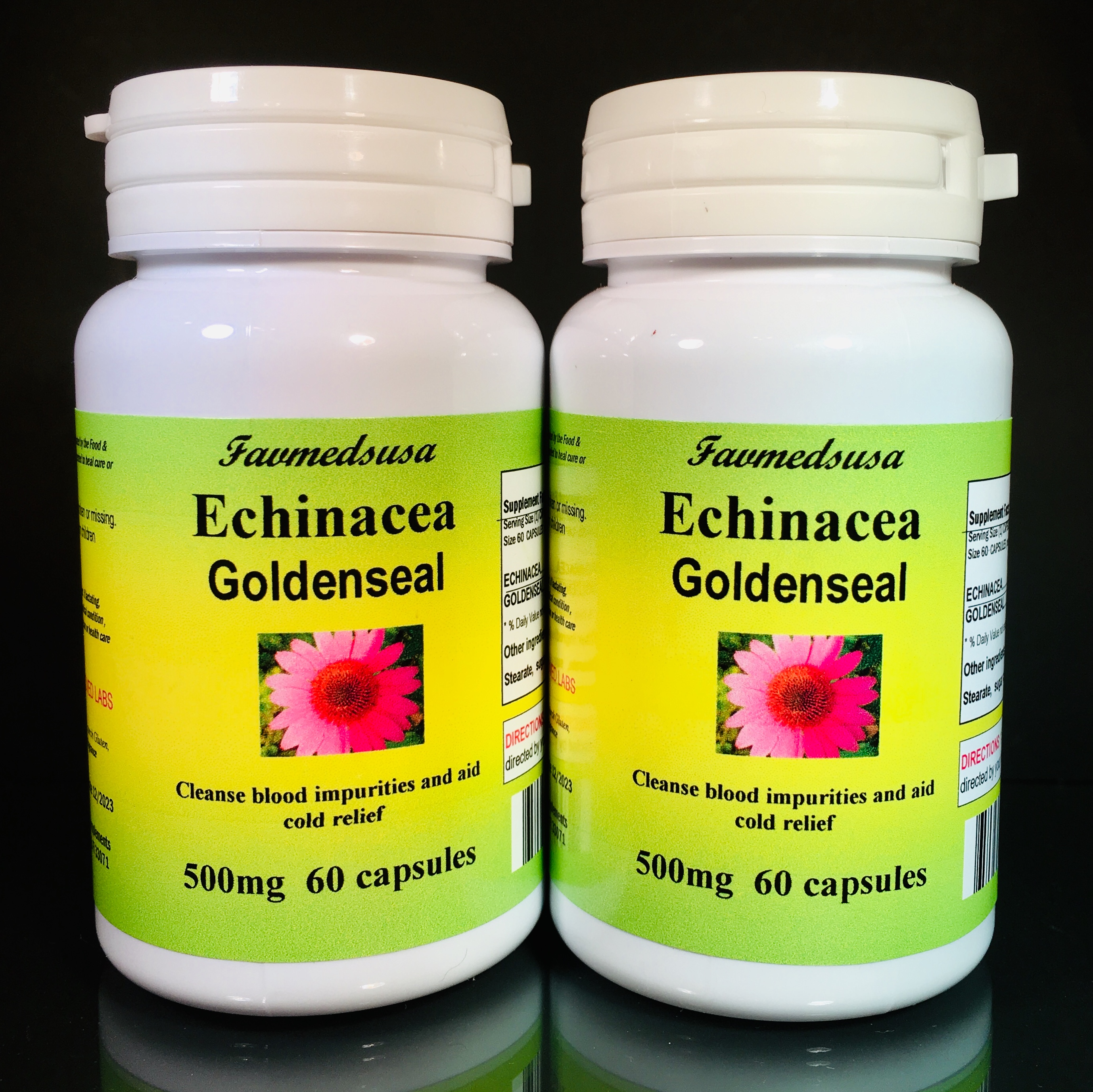 Echinacea Goldenseal - 120 (2x60) capsules
